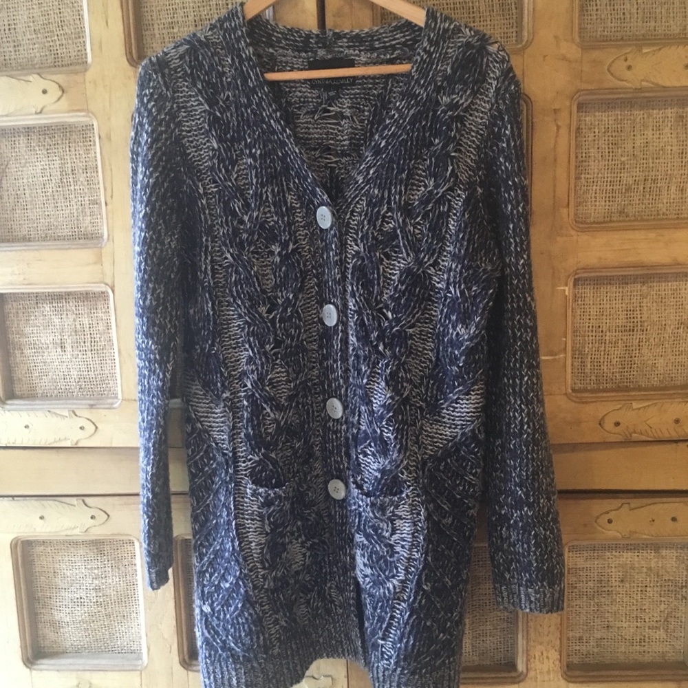 Knit cardigan